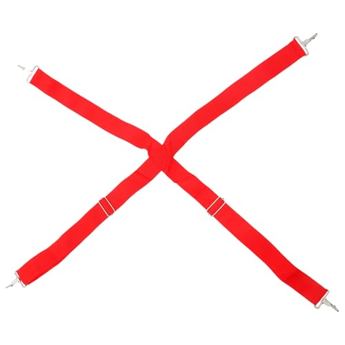 Kisangel Adjustable Thickened Snare Drum Sling Strap with Sturdy Hooks Wide Marching Drum Belt for Parade and Live Shows