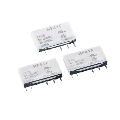 Relais 5 broches HF41F 6A idéal pour la gestion de puissance