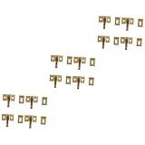 Chiusura a gomito: aspetto squisito e conciso, saldatura sigillata, base spessa e rinforzata, non facile da rompere e deformare, solida e durevole, chiusura dell'armadio.
