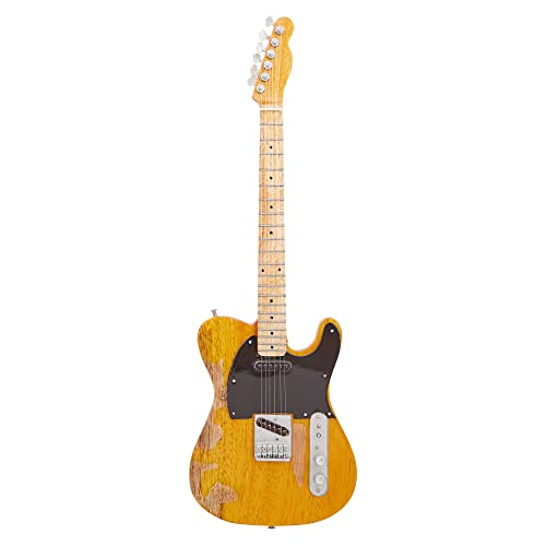 Guitare de Bruce Springsteen vieillie – Mutt des années 50 : Réplique de guitare miniature - Les Beatles, Paul McCartney, John Lennon, RIngo Starr, George Harrison Guitare de Bruce Springsteen vieillie - Mutt des années 50 : Réplique de guitare miniature – Image 3