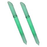 FIXOSHEE 2 Stück Nano glas nagelfeile Dual ende Präzise Polierende Nano glas maniküre werkzeuge Langlebig und Schonend Kompakt für Nagelpflege zu Hause und Unterwegs