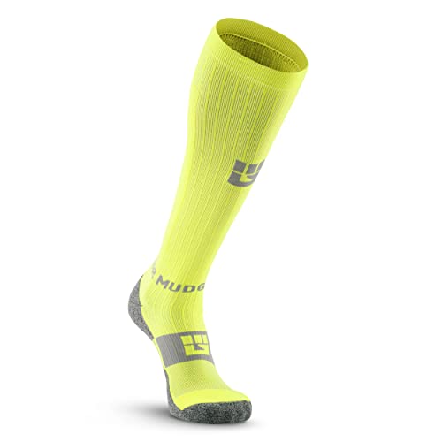 Image of MudGear Graduated Compression Socks, Durable, Sweat-Resistant OCR Performance Socks with Cushioned Footbed, Made in USA