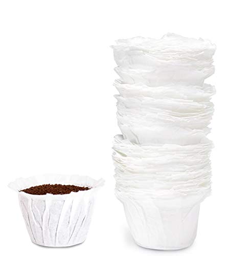 Cafe Filters Paper Liners For Reusable K Cup Coffee Pods By Perfect Pod - Fits All Brands, Compatible With All Refillable Capsules - Disposable Paper Filters (200-Ct) #TOP3