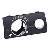 Auto Armaturenbrett Scheinwerfer Schalter Abdeckung Verkleidung Innenraum Armaturenbrett Lichtschalter Panel Abdeckung Verkleidung Ersatzteil für W211 E Klasse 2003 bis 2008 Standard Version