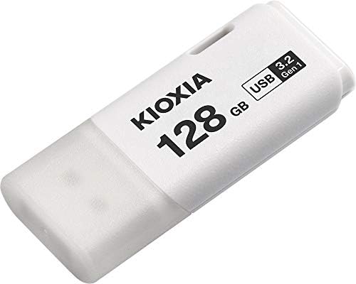 KIOXIA TransMemory U301 128GB USB Bellek – USB 3.2 Gen 1, Beyaz - Görsel 2