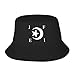 CHENXIANGYOHSA Nation of Islam Flag Bucket Caps Men Women Adult Fashion Outdoor Bucket Hat Black