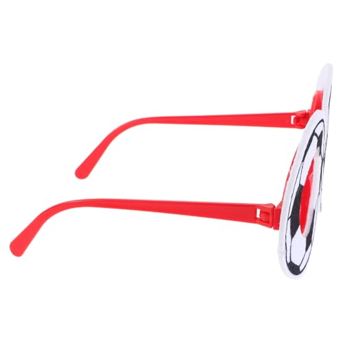 Didiseaon Soccer Decorations Glasses Props Fun Eyewear Lightweight Party Favors Home Decor Multi
