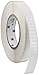Brady THT-47-423-10 0.65" Width x 0.2" Height, B-423 Permanent Polyester, Gloss Finish White Thermal Transfer Printable Label (10000 per Roll)