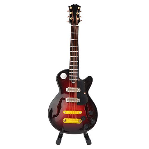 Shanrya Modèle de guitare, guitare miniature décorative, pour la maison, le festival, le bureau, les travaux manuels - Les Beatles, Paul McCartney, John Lennon, RIngo Starr, George Harrison Shanrya Modèle de guitare, guitare miniature décorative, pour la maison, le festival, le bureau, les travaux manuels