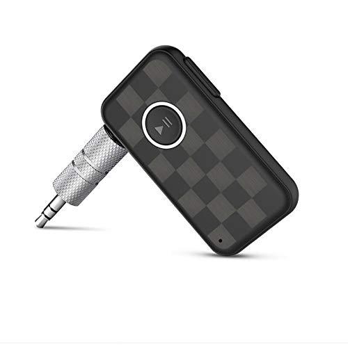 LAYEN Receptor Bluetooth 5 para estéreo de automóvil o Hi-Fi - Adaptador de Auriculares. Manos Libres, multipares, AUX de 3.5 mm para el hogar / automóvil