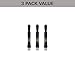 Target Darts Phil Taylor Gen 11 Power 9-Five Shafts, Raw Power Titanium Dart Shafts Pack of 3 | Phil Taylor G11 Black Shaft Set, Professional Dart Accessories – Short Length
