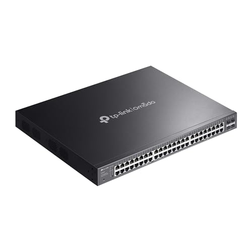 TP-Link 48 Port PoE Gigabit Switch(SG2452LP) | 32 PoE+ Ports, 16 Non-PoE Ports, 4 SFP Ports | 230W Budget | Omada Full Managed | Fanless | L2 Managed | VLAN, ZTP, LAG, PoE Recovery | 5-Year Warranty - image 4