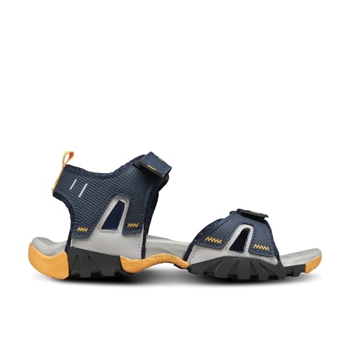 Image of ASIAN Mens VISTARA-13N Casual Sandals with adjustable velcro closure for easy wear with flexible fitting and trendy and stylish looks ideal for everyday use for mens as well as boys-VISTARA-13N$P