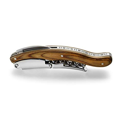 Legnoart – Cavatappi Nebbiolo | Acciaio Inox con manico in legno chiaro