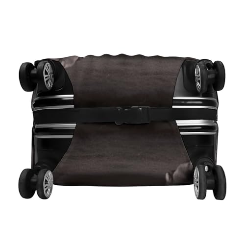 Travel Luggage Cover Protectors Elastic Anti-scratch Suitcase Cover Washable Luggage Sleeve French Bulldog Suitcase Cover Protector Fit 18-32 Inch Suitcases Travel Accessories M 6