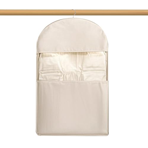 Garment Bag For Closet,Down Jacket Compression Storage Bag,Space-Saving Hangable Garment Covers,Clothing Organizer Bags With Self-Compression Zipper