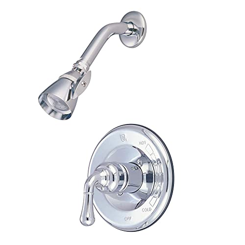 Best Seller Kingston Brass KB1631SO Magellan Tub and Shower Faucet, 7-Inch, Polished Chrome
