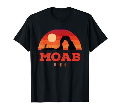 Vintage Utah National Parks Moab Utah Mighty Five Souvenir T-Shirt