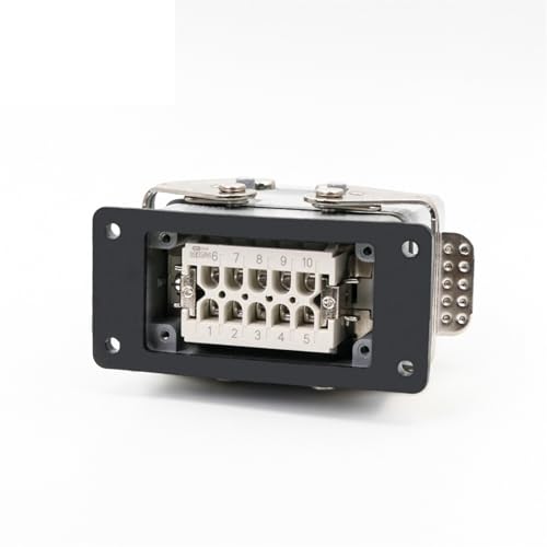 Connecteur robuste HDC HE 10 broches à vis 16A pour puissance 500V