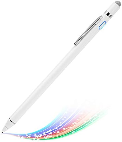 Stylus Pencil for Amazon Fire HD 10 Pen, EDIVIA Active Stylus Pen with 1.5mm Ultra Fine Metal Tip Pen Stylus for Amazon Fire HD 10 Drawing and Sketching Pencil,White