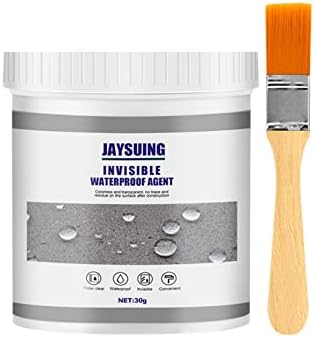 Polyurethane Waterproof Coating, Invisible Waterproof Anti-Leaking Polyurethane Sealant Agent Transparent Coating Tile Trapping Repair Wall Mending Agent For Home Roof Bathroom