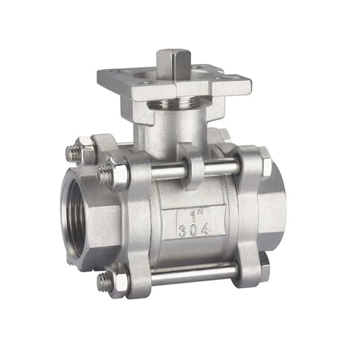 Válvula de bola de acero inoxidable de 3/4 de pulgada con rosca hembra interna 2