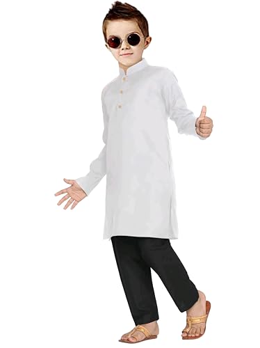 Image of Trustous Elegant Ethnic Wear Boys's Cotton Kurta Pyjama Sets