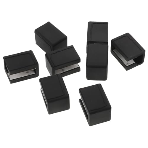ibasenice Protectores De Silicona para Tiradores De Armarios Protectores De Esquinas para Bebés para Muebles Color Negro