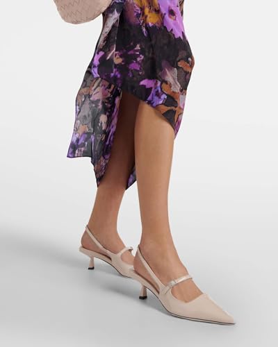 Coutgo Slingback Kitten Heels for Womens 2024 Pumps Party Dress Shoes2