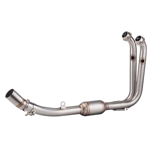 Tuyau d'échappement en acier inoxydable de 51mm pour moto 450SR
