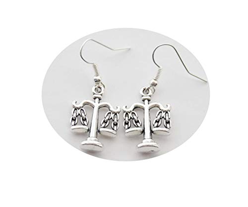 Lawyer Earrings, Attorney Earrings, Libra Earrings, Attorney Gift, Scales Earrings, Lawyer Gifts, Law School Graduation Gift, Lawyer Jewelry