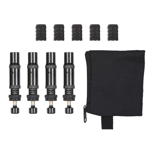 Outil de dégonflage robuste en aluminium usiné pour valves de SUV et 4x4