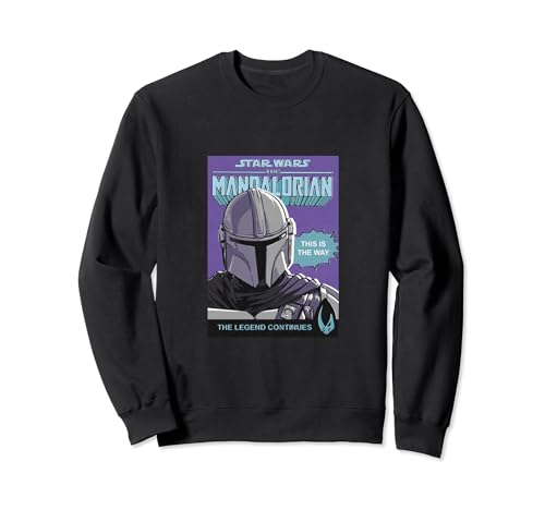Sweatshirt Mandalorian Star Wars vêtement casual pour vos soirées streaming à la maison