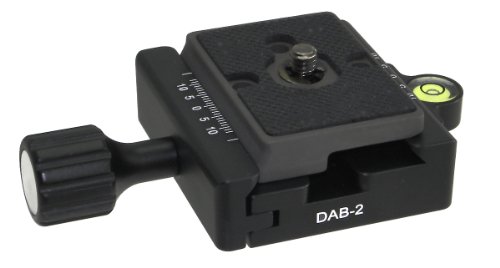Abrazadera Desmond compatible Arca dba-02 con adaptador de rosca triple octavo para tripode 2