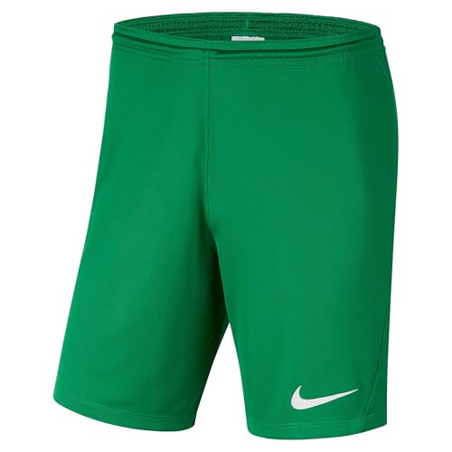 Nike M NK Dry Park III Short Nb K - Pantalones Cortos de Deporte, Hombre, Verde (Pine Green/ White), M