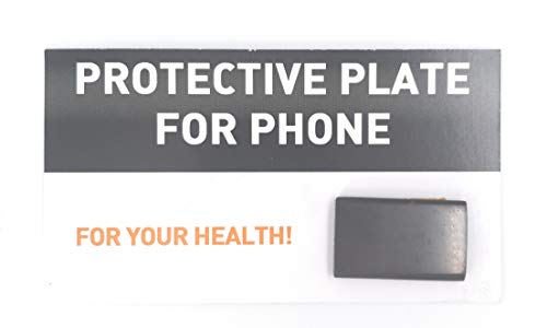 Placa Piedra Shungita Adhesiva Protección Radiación Móvil Mineral Shungit Natural