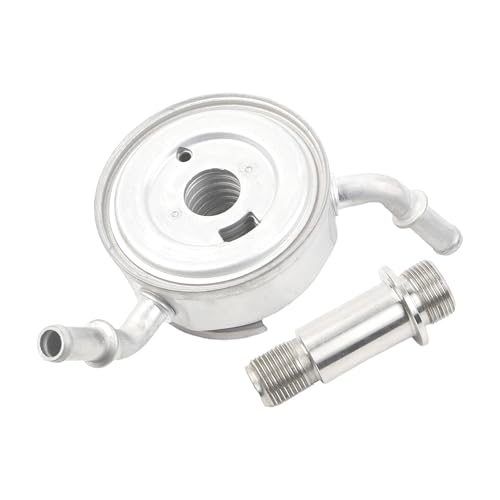 Dasbecan Engine Oil Cooler Heater Compatible with Ram 1500 5.7L V8 2017-2024 Jeep Wagoneer 2022-2023 OEM Number Replace 68271639AD 68271639AB 68271639AC
