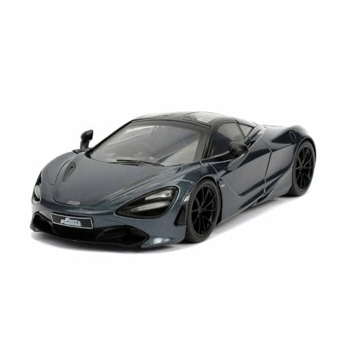 Fast & Furious Hobbs & Shaw: Coche DE RÉPLICA Fundido A PRESIÓN Escala 1:24 MCLAREN 720s DE SHAWS