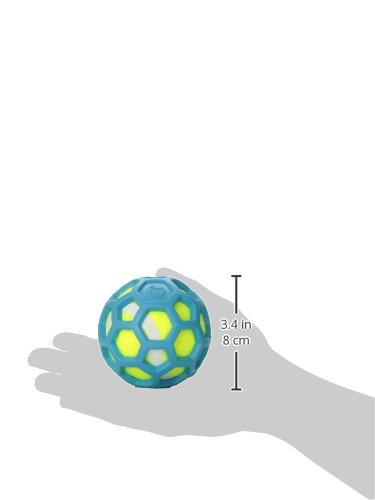 Jw Pet Proten Hol-Ee Roller Dog Chew Puzzle, Small, Lime Green Tennis Ball With Assorted Colors (Green, Red, Blue), 42204 #TOP3