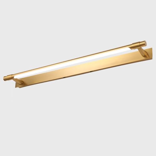 Lámpara de espejo para baño, barra de luz LED para tocador, aplique de pared ajustable, luces frontales de espejo lineal, marco de iluminación para imágenes, luces de espejo de tocador con 3 modos de