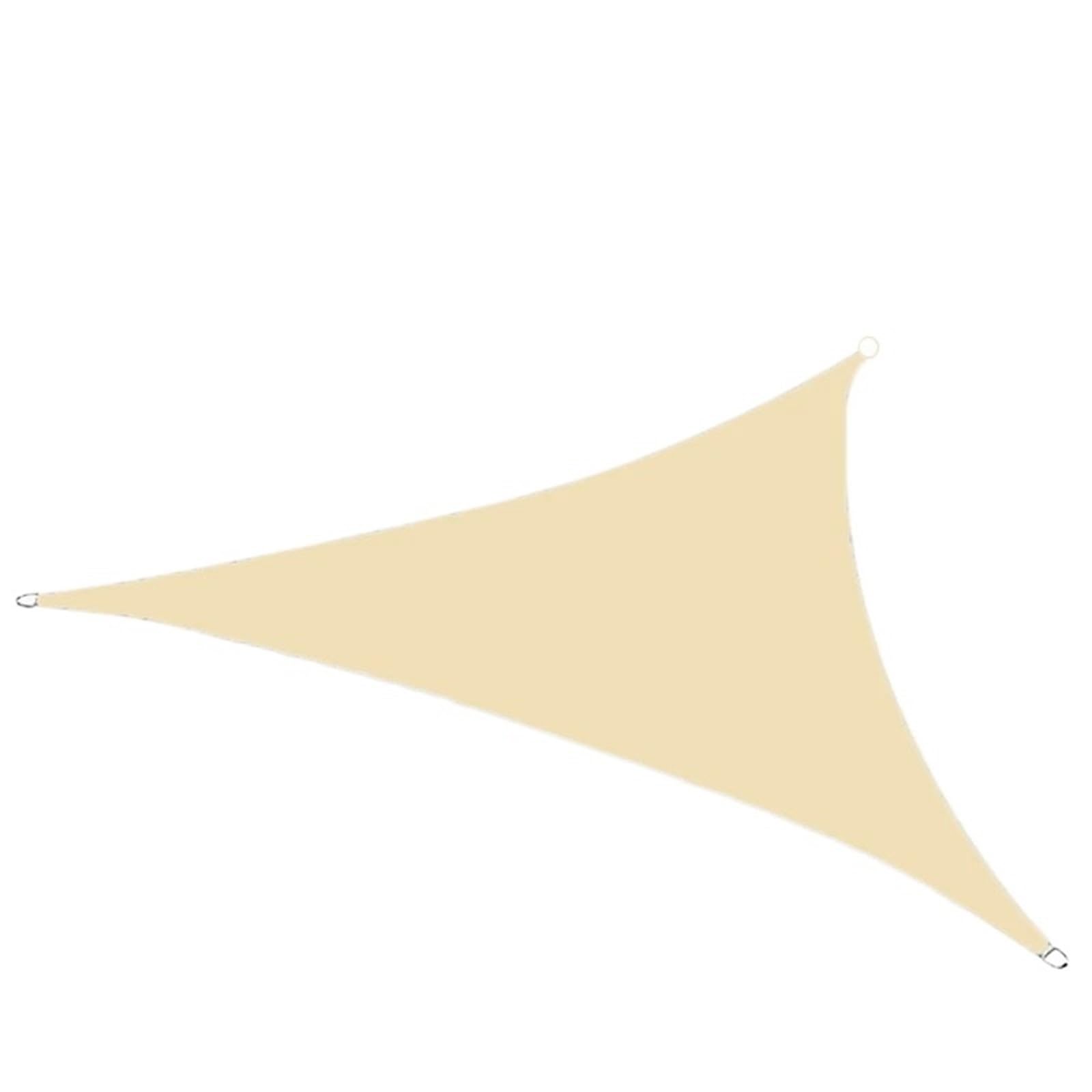 Voile d'ombrage triangulaire étanche et anti-UV pour grande cour