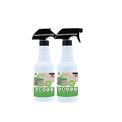 Seal It Green Xtreme Heavy Duty Professional Grout Sealer-Breathe Easy, Stain Block Technology. Odorless,Non-Toxic,Zero VOC-Seals & Protects. Lasts 5+ Yrs. 200+ SF Coverage