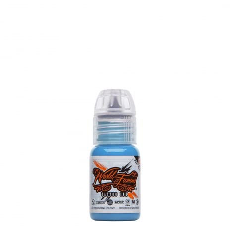 World Famous Tattoo Ink Rainbow Blue 1/2oz,15ml-image-17