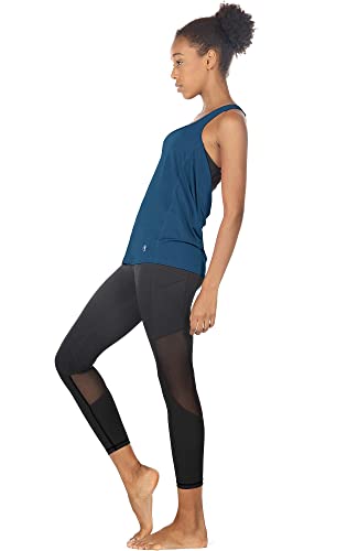 Image of icyzone Women's Open Back Workout Athletic Yoga Tank Tops with Built in Bra