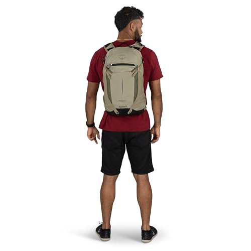 Osprey Sportlite 20L Lightweight Hiking Backpack with Hydraulics Reservoir for Men & Women - Everyday Hydration Travel Bag, Olive Tan