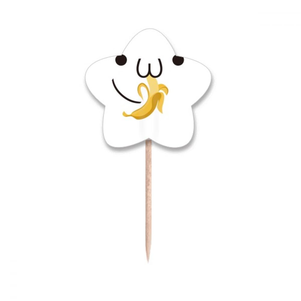 Cure-dents drapeaux étoiles décoratifs pour cupcake picks et buffet dînatoire