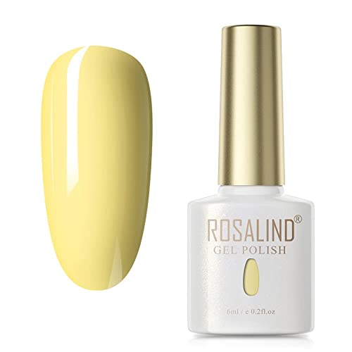 ROSALIND UV Gel Polish Soak Off 6ML from BELLE GAGA™ Pure Color Nail Gel Bright For Nail Art Design Need LED/UV Lamp to Cure (PX015)-image-44