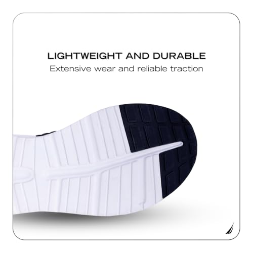 Nautica Mens Running Sneakers Sport Fashion Lace-Up Athletic Soft Shoes For Gym Tennis Men thumb #4