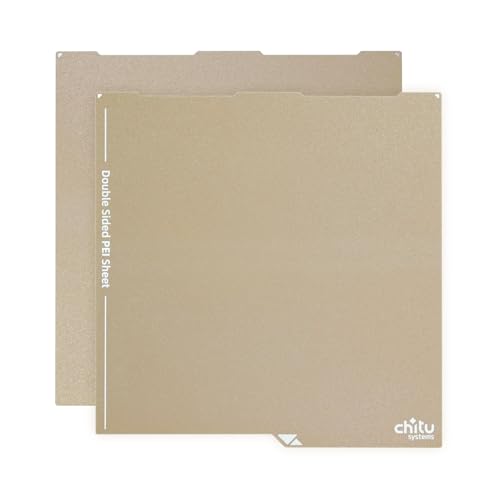 Double Sided Texture PEI Build Plate for Kobra 3 3D Printer, 256x268mm High Temperature Resistance 3D Printer Flexible S