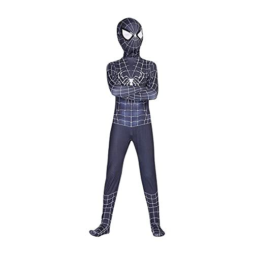 KJHGVBM NiñOs Spiderman Disfraz,Disfraz De SuperhéRoe De Unisex para,Spiderman Halloween Navidad Cosplay Costume,Spiderman Far from Home Costume, Licra Y Elastano Cover